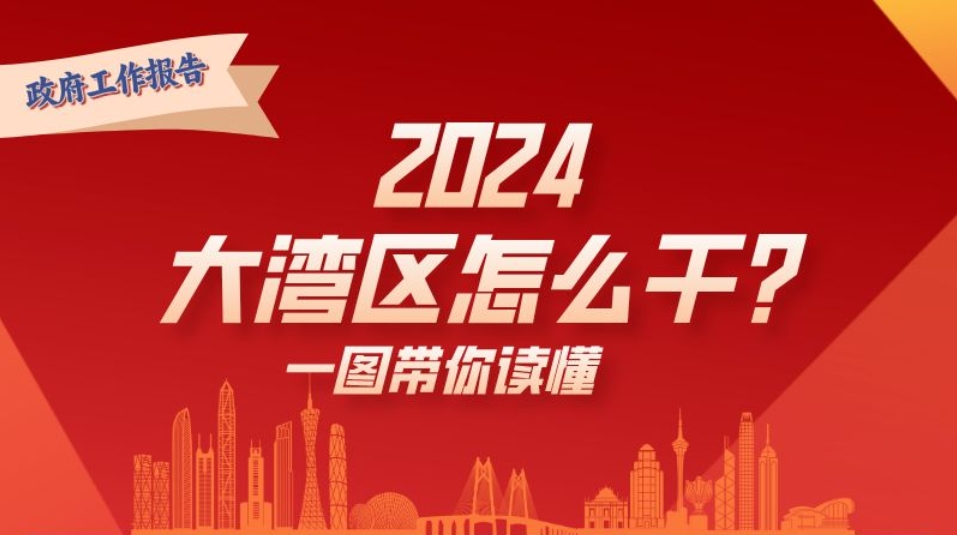 2024年，大灣區怎么干？一圖讀懂→